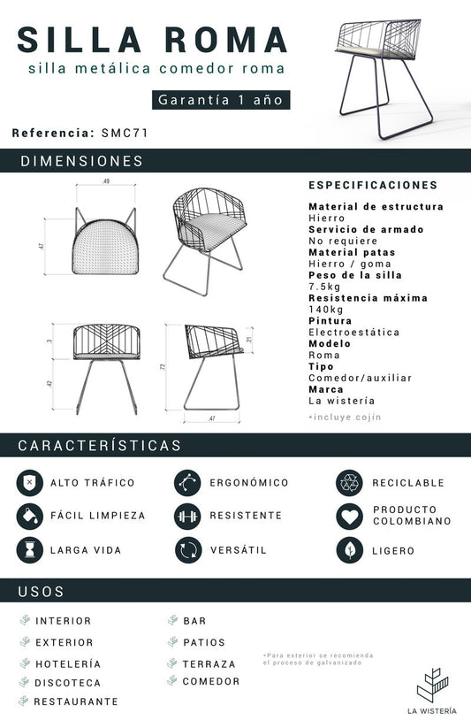 Silla Roma